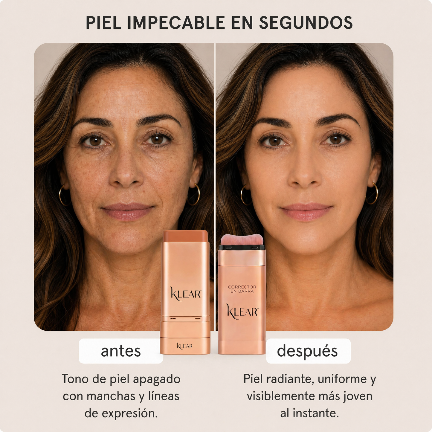 KLEAR Base | Diseñada Para Líneas Finas y Piel Madura