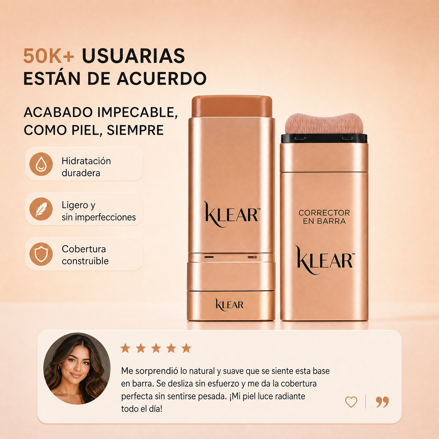 KLEAR Base | Diseñada Para Líneas Finas y Piel Madura